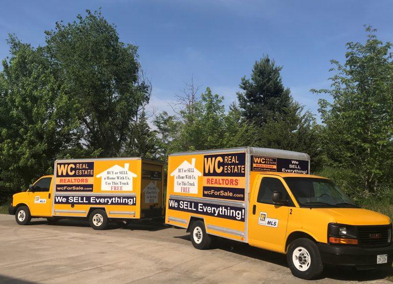 Free Moving Truck WC Real Estate